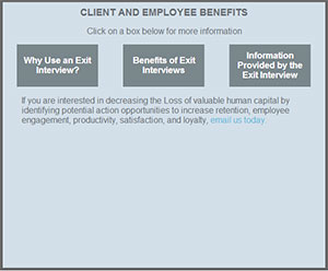 Client & Employee Exit Interview Benefits